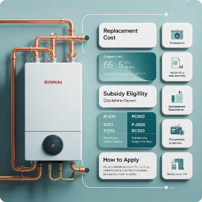 린나이 가스보일러 교체비용 이미지