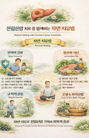 전립선암 치료 중 함께하는 자연 치유법