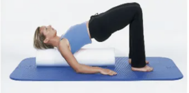 등 근막 푸는 설명 사진