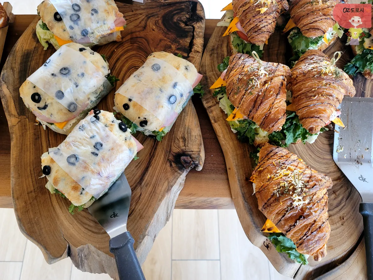 양평-한옥카페-하우스베이커리-치아바타샌드위치-햄치즈샌드위치