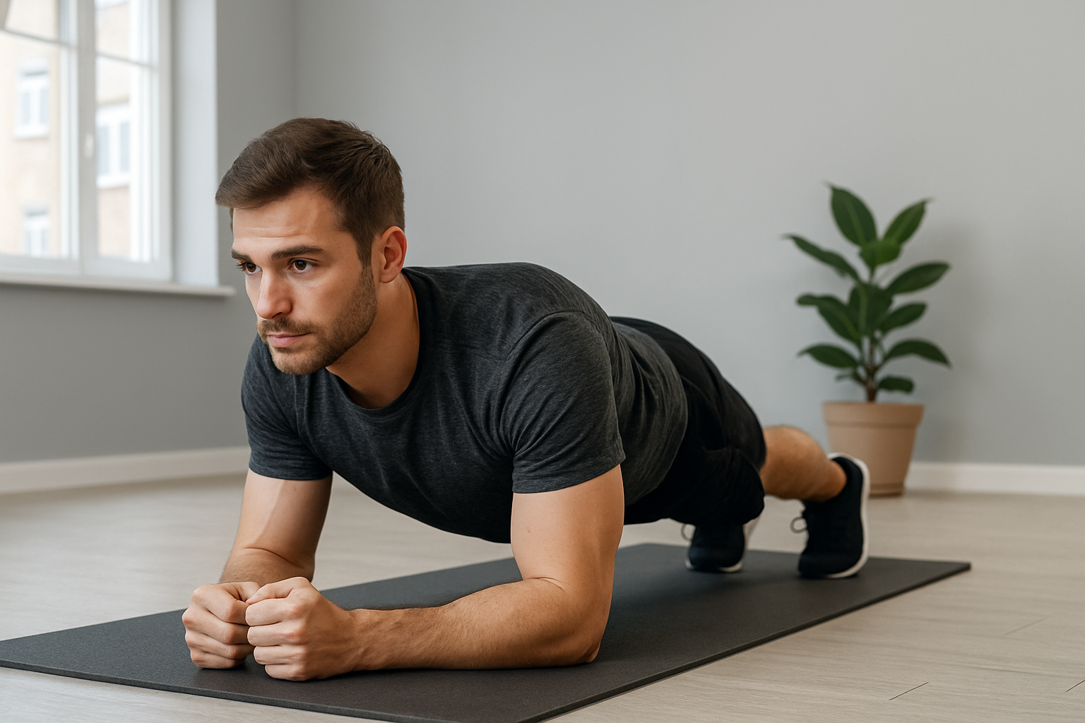 코어 근육 강화와 체지방 감량에 탁월한 플랭크