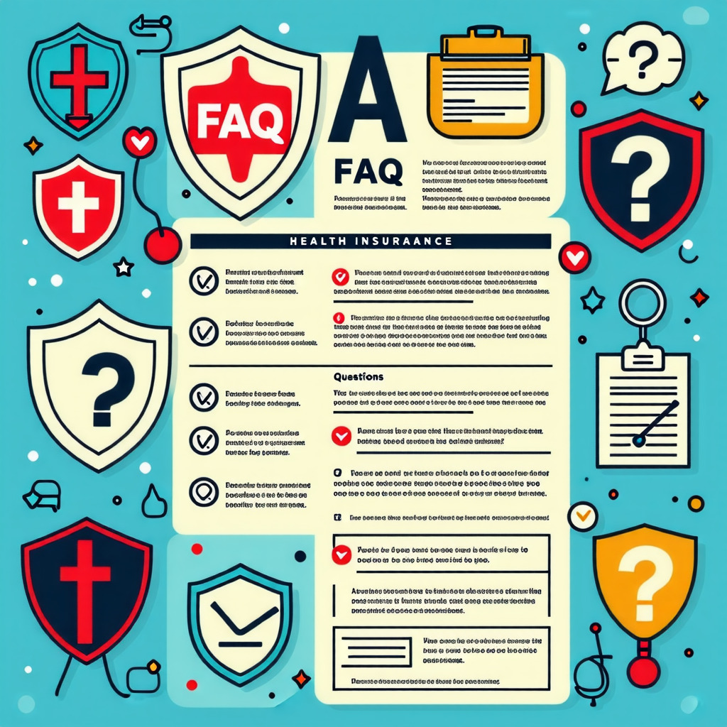 실손보험에 대한 자주 묻는 질문(FAQ)을 정리한 이미지