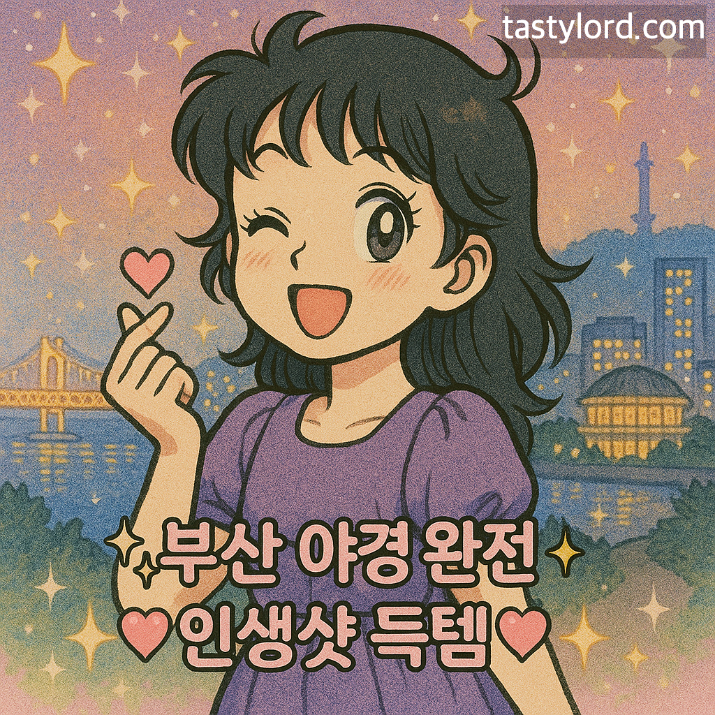 부산 야경 명소 BEST 5: 더베이101부터 황령산까지 인생샷