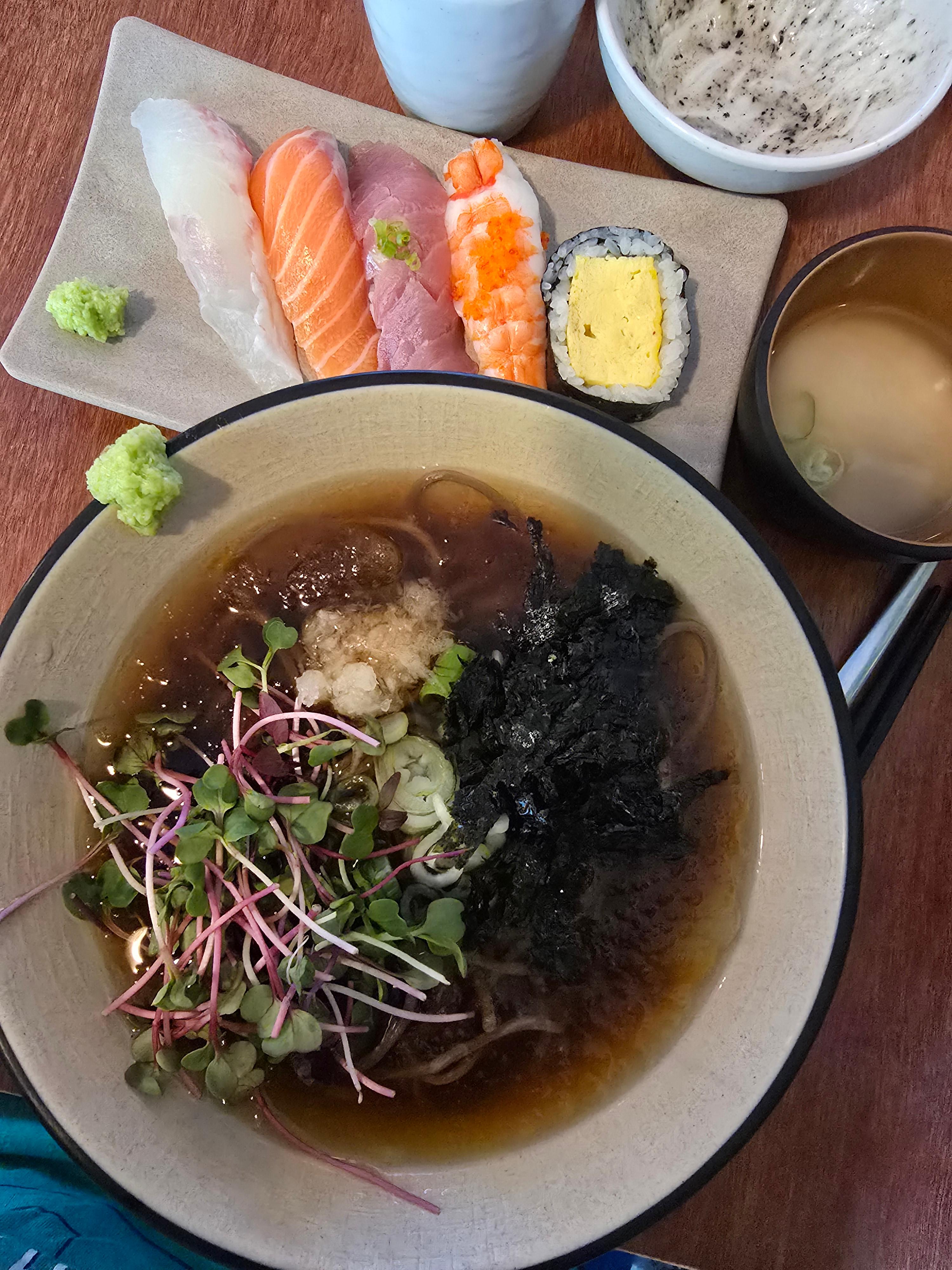 소바+초밥(5P)