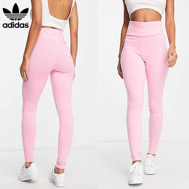 아디다스 오리지날 에센셜 핑크 레깅스