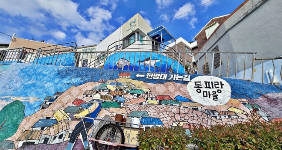 통영 여행 가이드 1박2일 코스 (핫플, 맛집, 액티비티)-동피랑