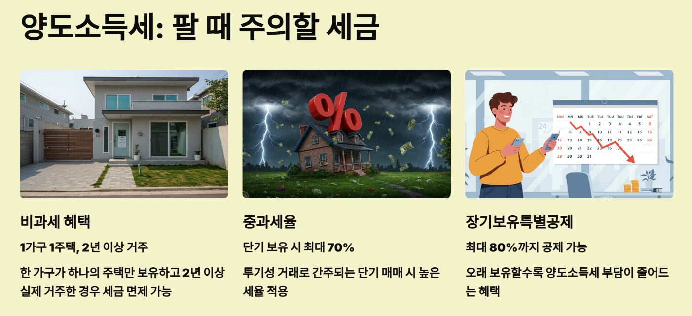 양도소득세: 팔 때 진짜 주의해야 할 세금