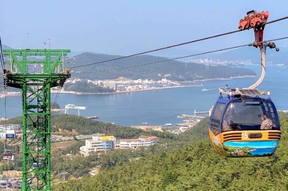 경남 여행지 추천 ❘ 통영 가볼만한 곳 베스트 10. 통영케이블카
