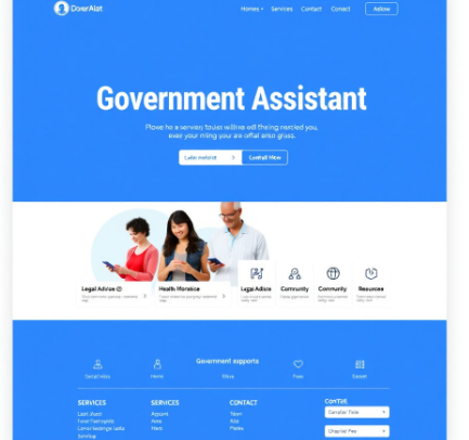 국민비서누리집 홈페이지그림