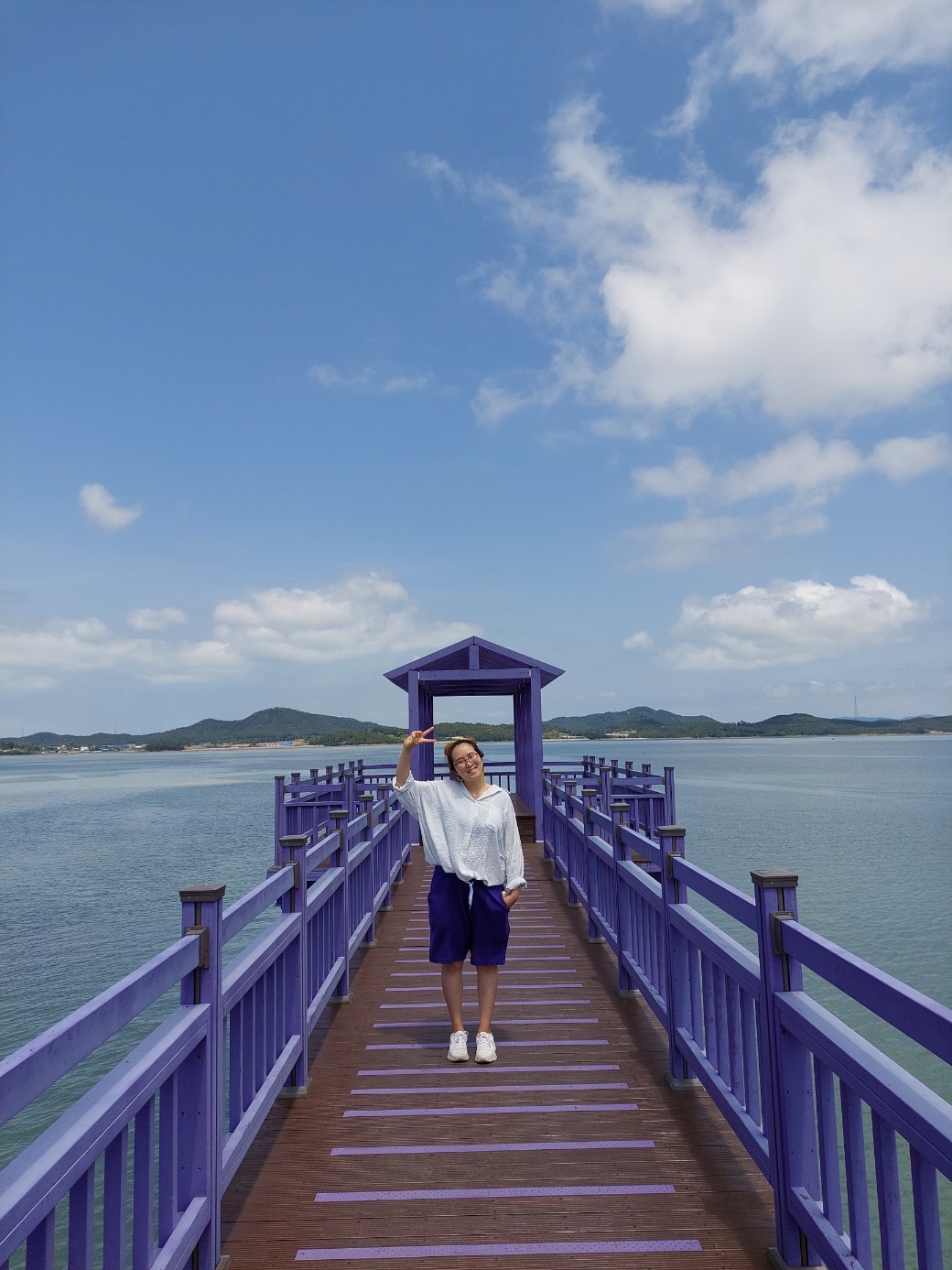 퍼플섬 반월도 박지도 여행 