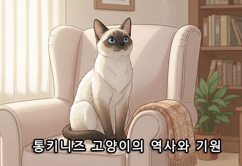 통키니즈 고양이의 역사와 기원
