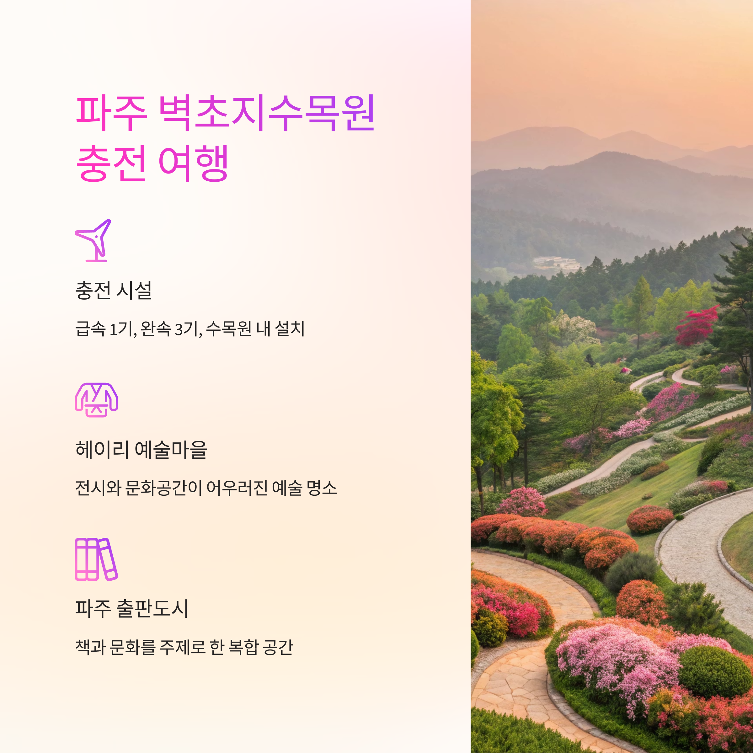 충전 걱정 없이 전기차로 떠나는 국내 여행지