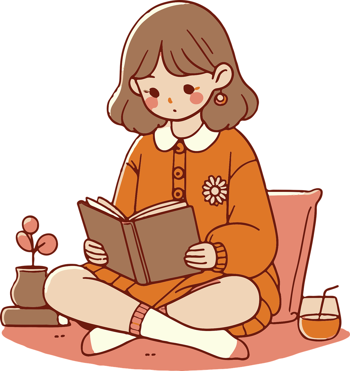 아이가 공부하는 사진