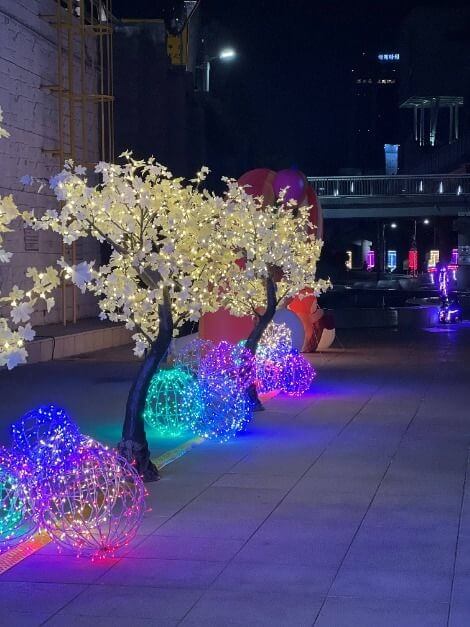 부산 온천천 빛 축제