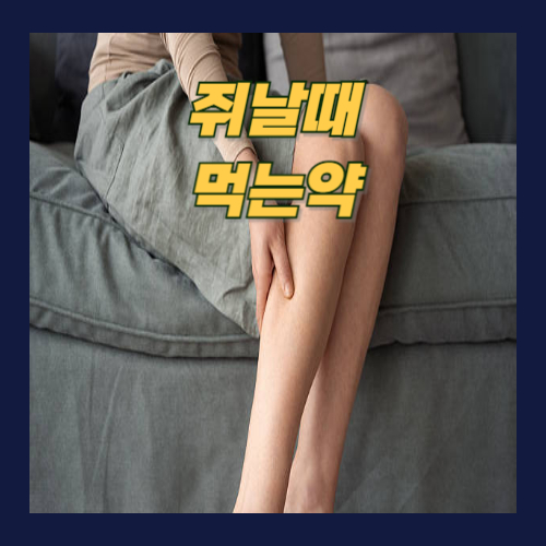 쥐날때 먹는약