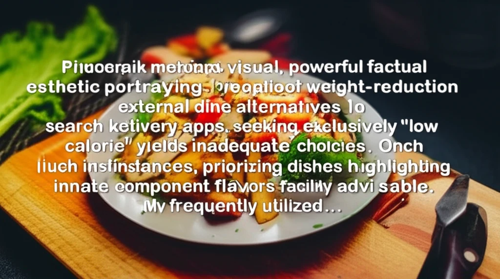 건강한 배달 음식 주문을 위한 검색 ..