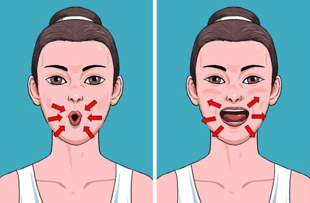 윤곽주사 턱선 살리기 운동 턱선리프팅 마사지 모음