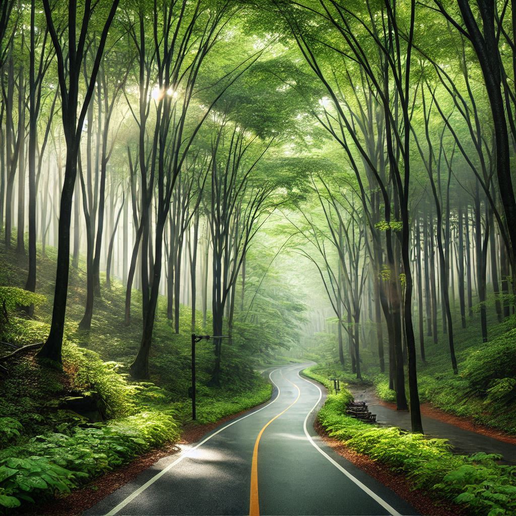 충청도 용현자연휴양림 내포문화숲길