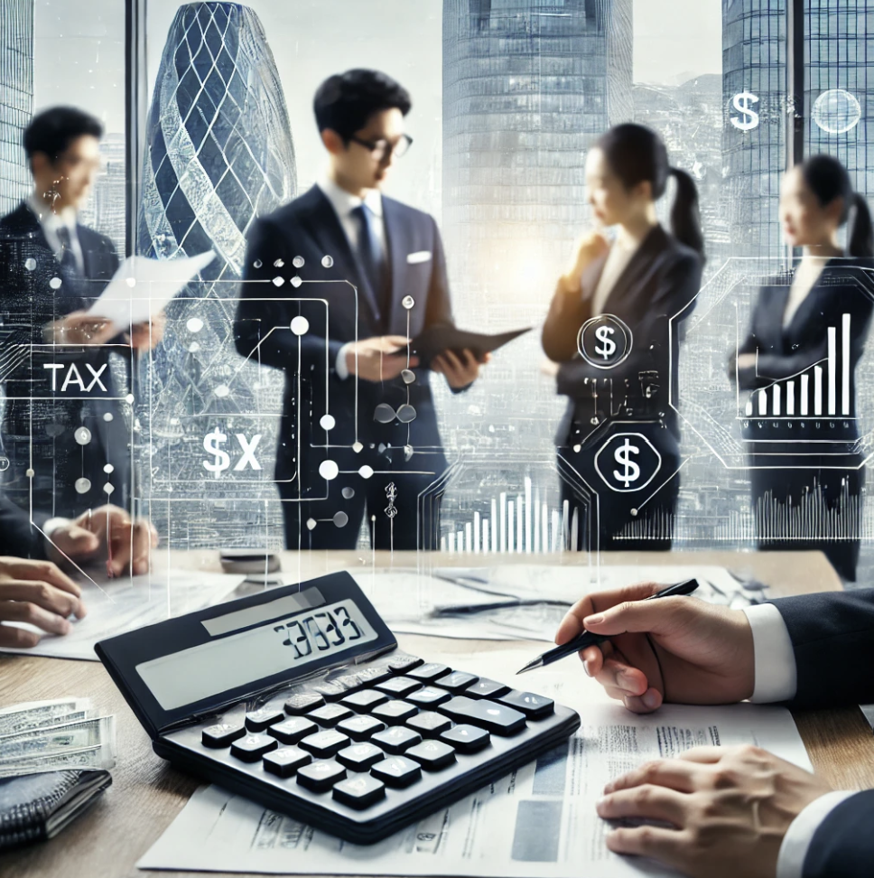 세무 전문가들이 논의 중인 비즈니스 환경