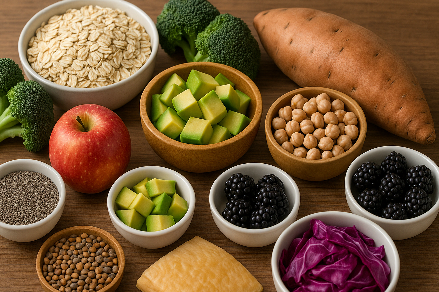 뱃살 제거에 효과적인 식이섬유