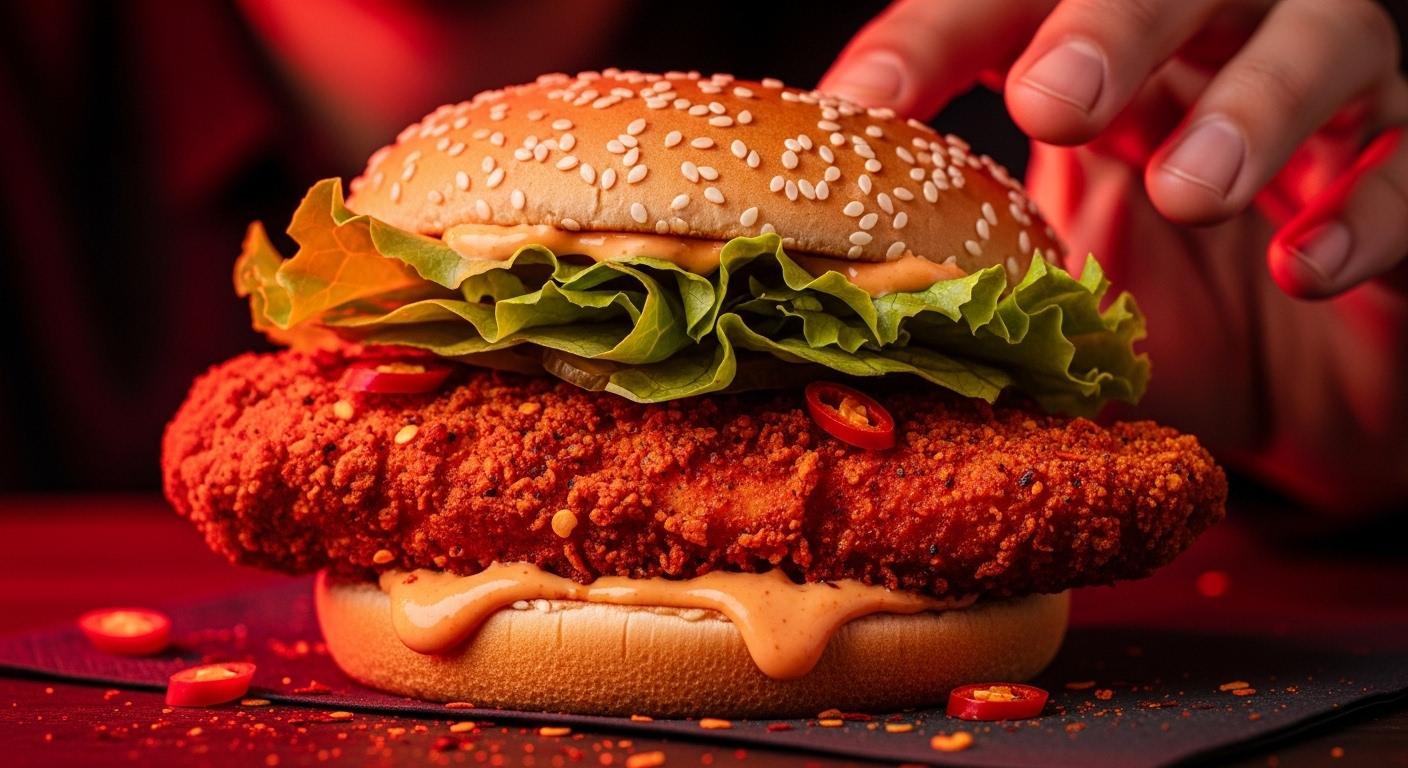 kfc 햄버거 추천 매콤