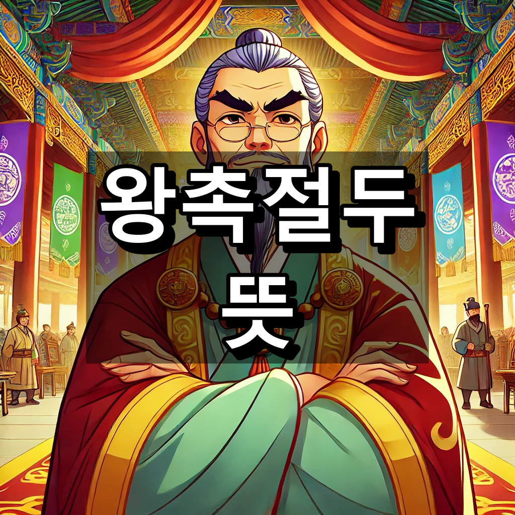 왕촉절두 뜻 대표 이미지