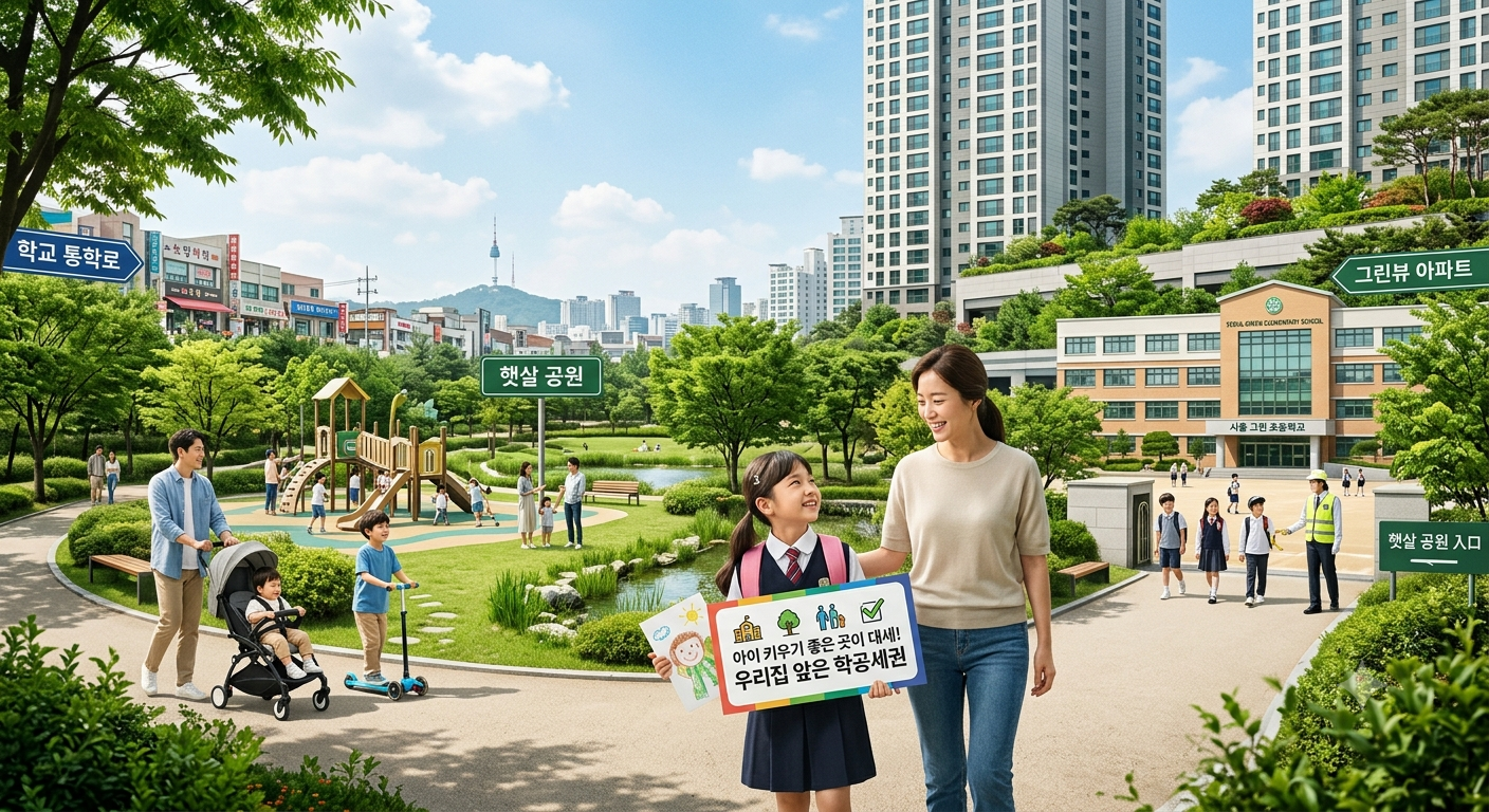 "아이 키우기 좋은 곳이 대세"…'학공세권' 아파트 쏠림