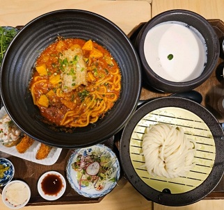 갈치우동정식