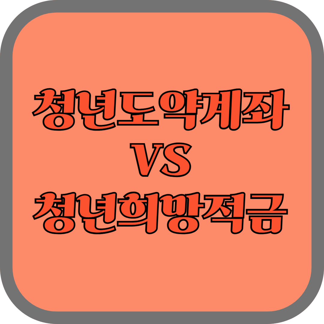 청년희망적금과 청년도약계좌 비교: 어떤 선택이 더 나을까?