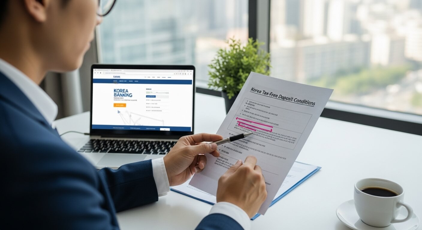 비과세 예금 조건 한도
