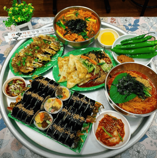 서문시장 맛집 &quot;신서문김밥&quot; 음식