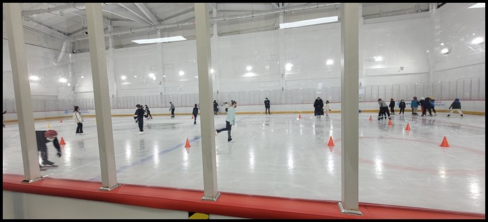 남양주별내빙상장-내부-스케이트장