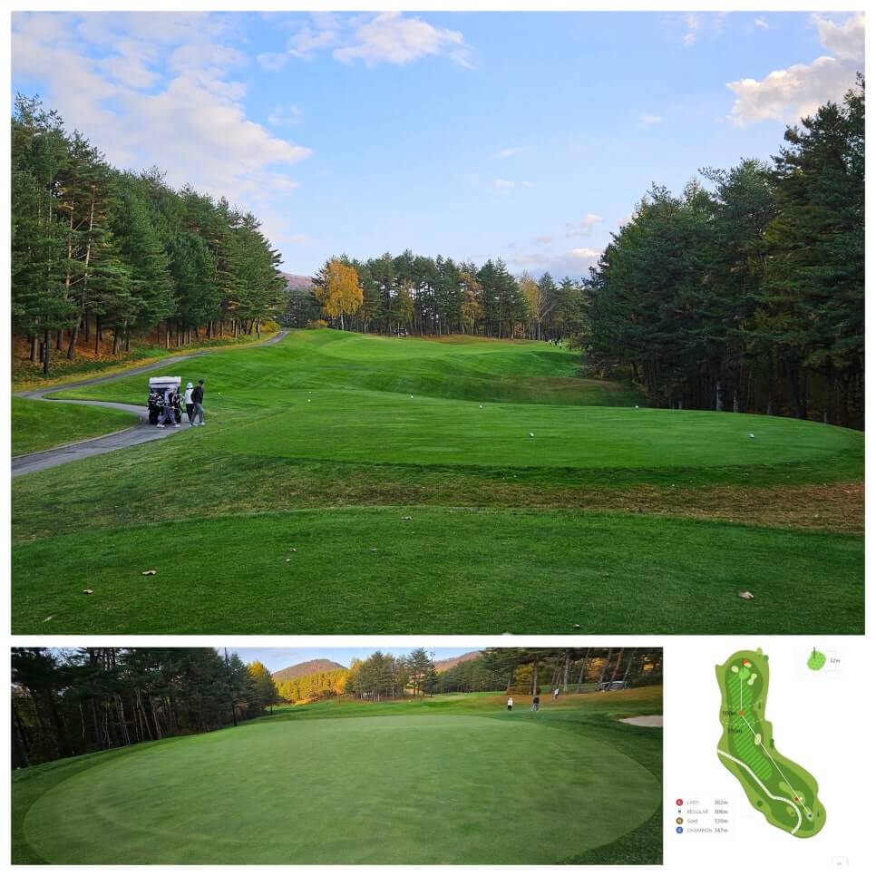 골프장 경험담 모나용평cc 해발 780m 청정 지역의 골프장 용평 리조트