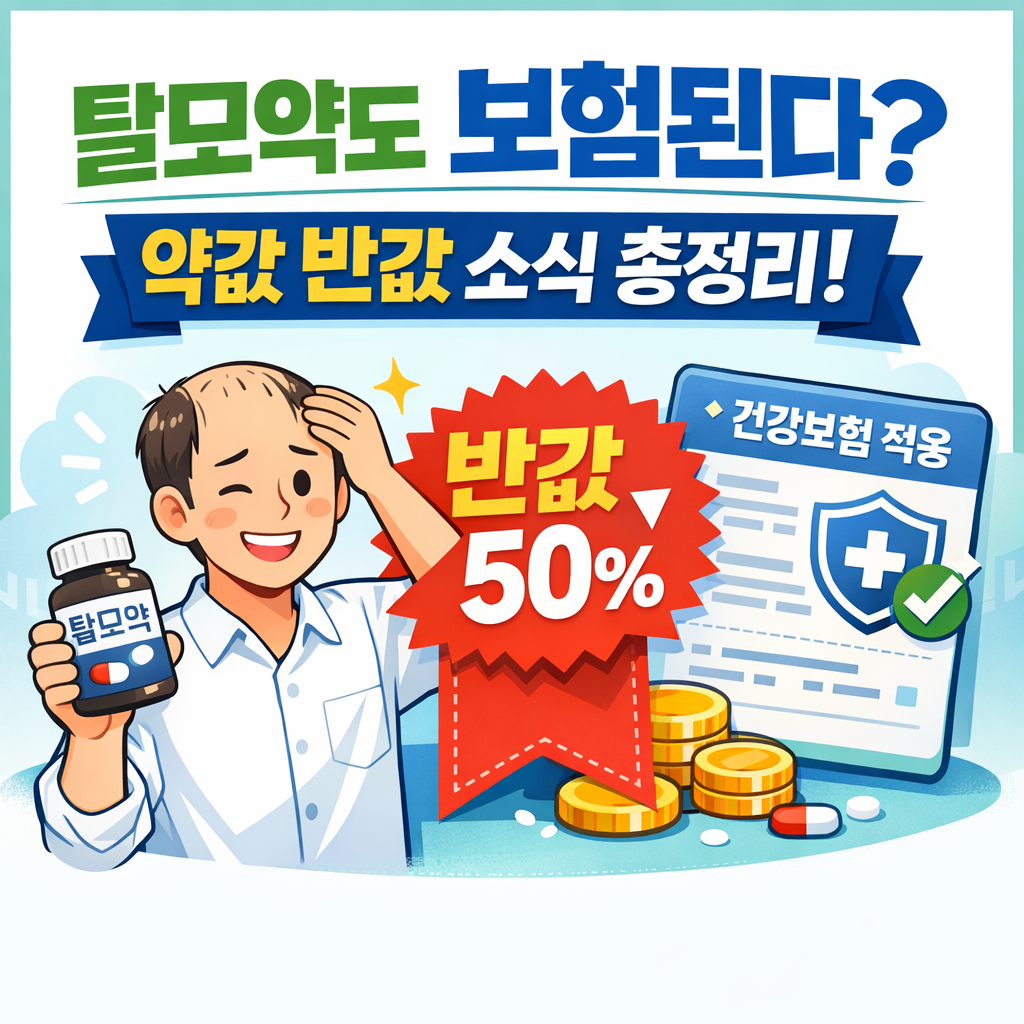탈모 치료제 건강보험 적용 확대되나 피나스테리드, 미녹시딜도 포함될까