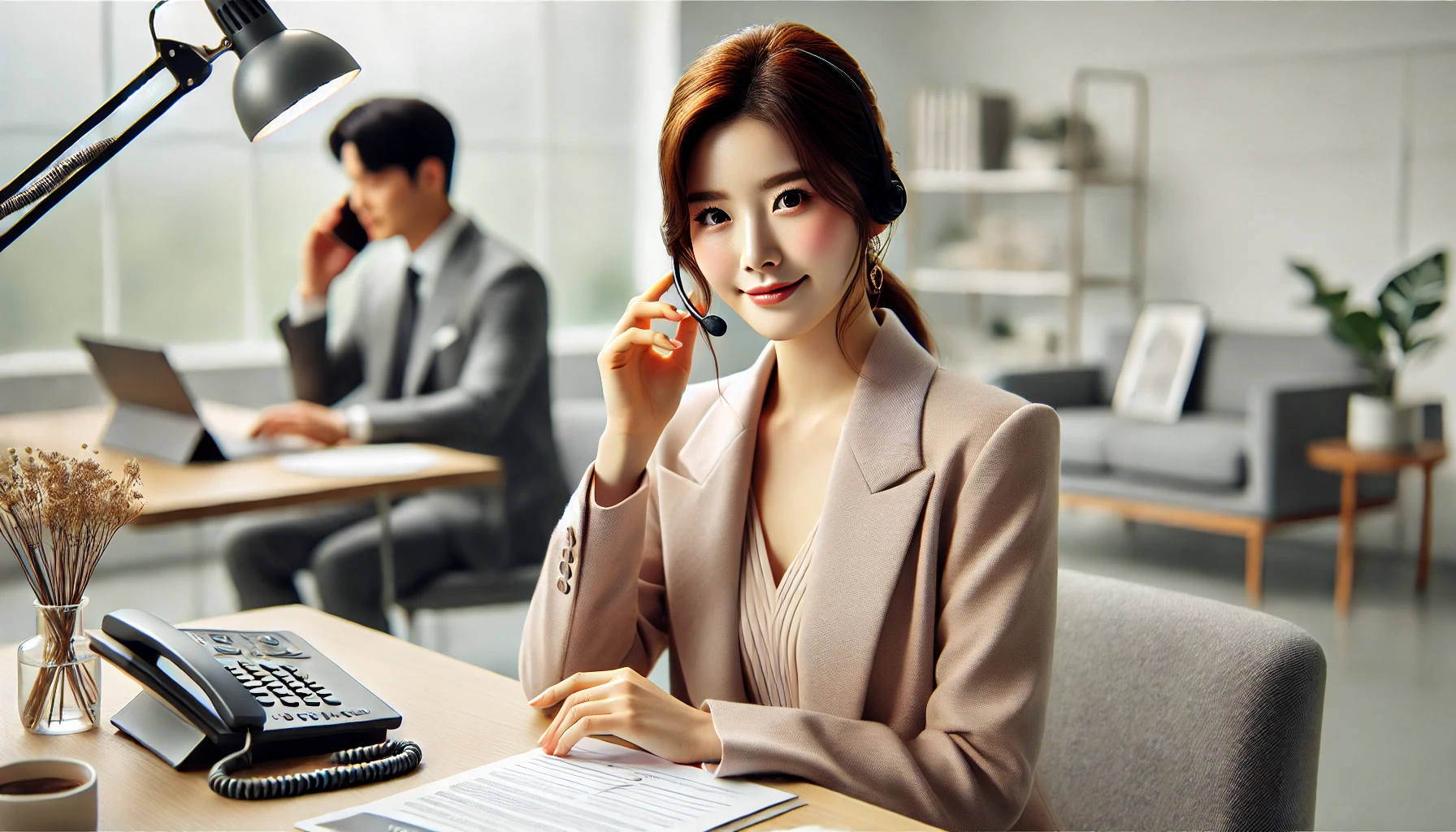 전화, 인터넷 이용하여 보험 가입 절차 확인하는 이미지