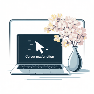 노트북 마우스 커서 멈춤&middot;이상 작동시 해결방법 이미지
