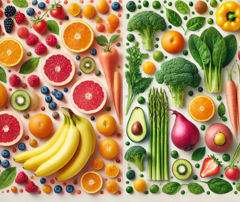 과일 vs 채소, 갱년기 혈압에 더 좋은 음식은?