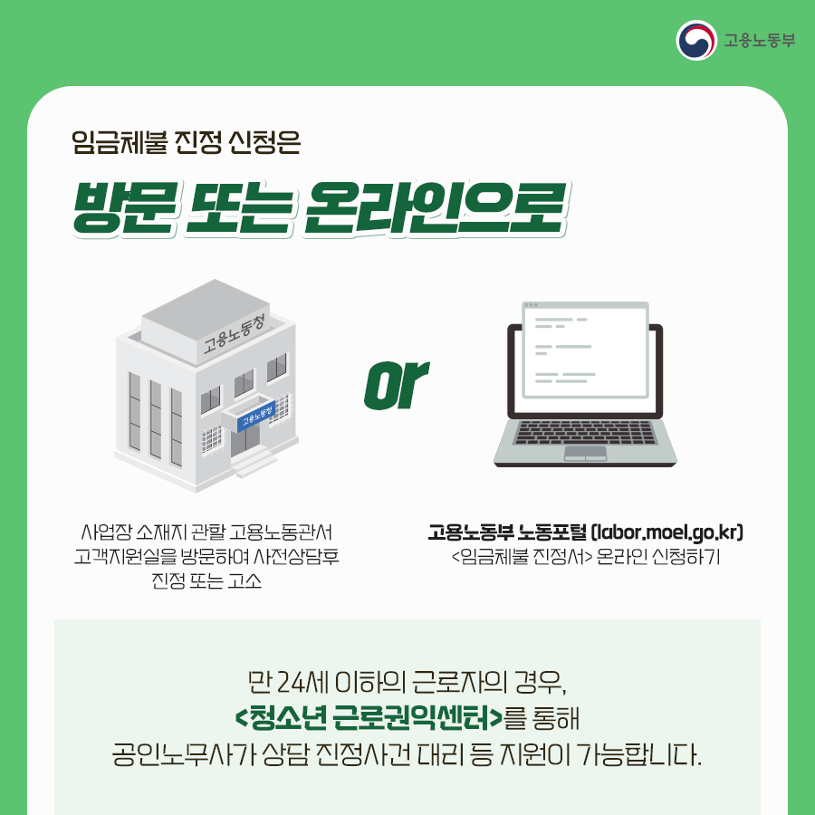 임금체불 신고 기간