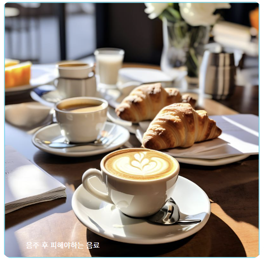 음주 후 피해야할 커피