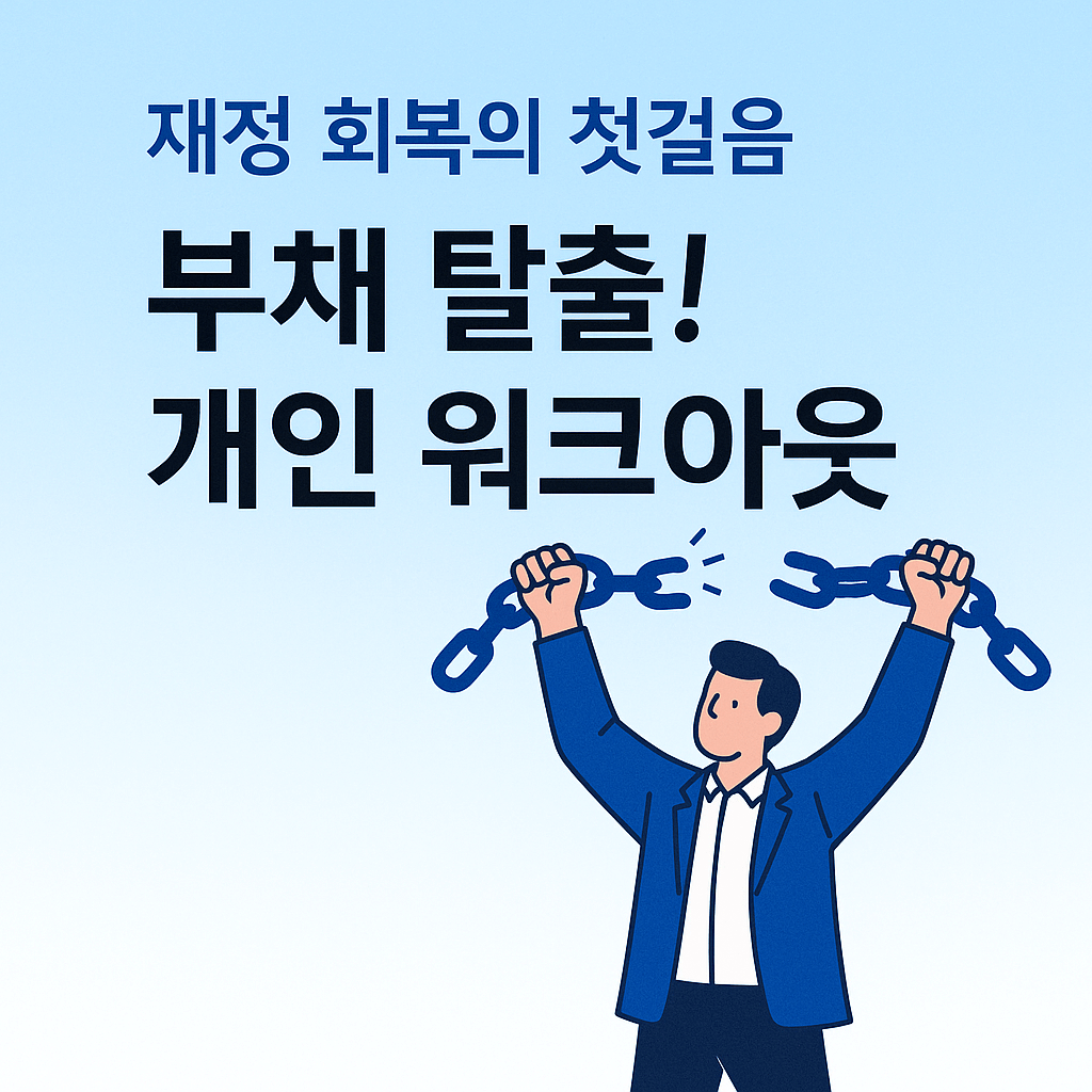 개인 워크아웃! 부채로 고통받는 분들의 희망
