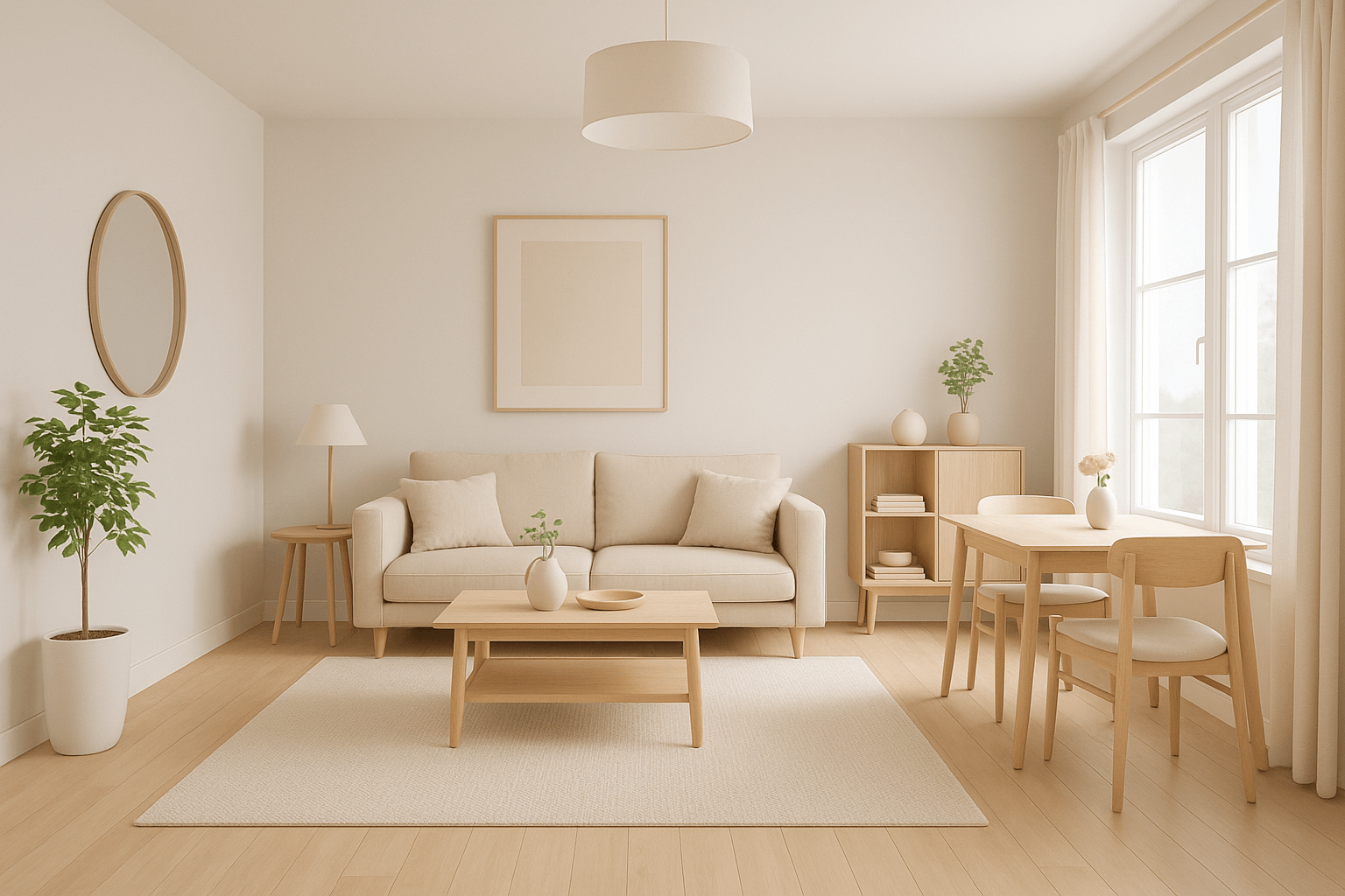 작은 집을 넓어 보이게 만드는 색상 조합의 비밀