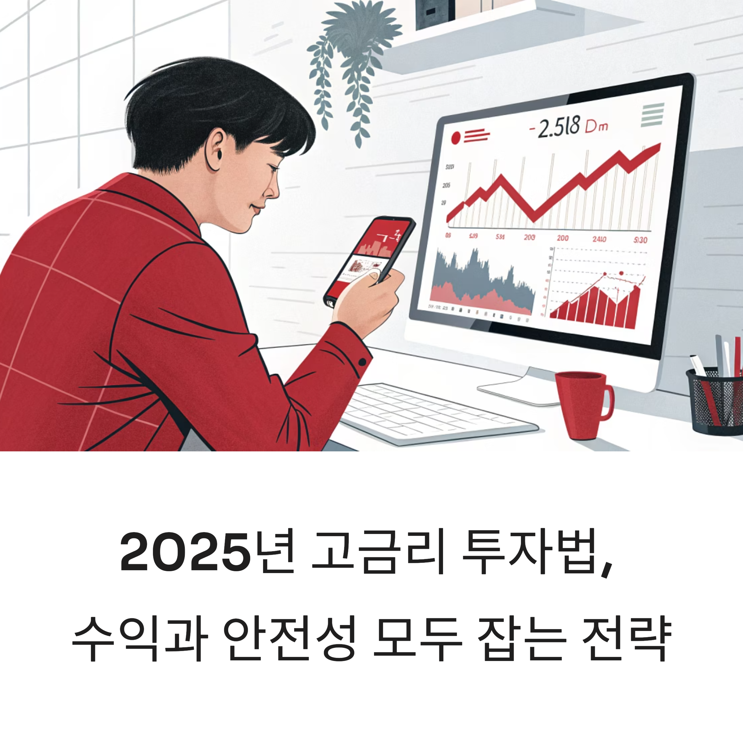 2025년 고금리 투자법, 수익과 안전성 잡는 전략 완전 정복