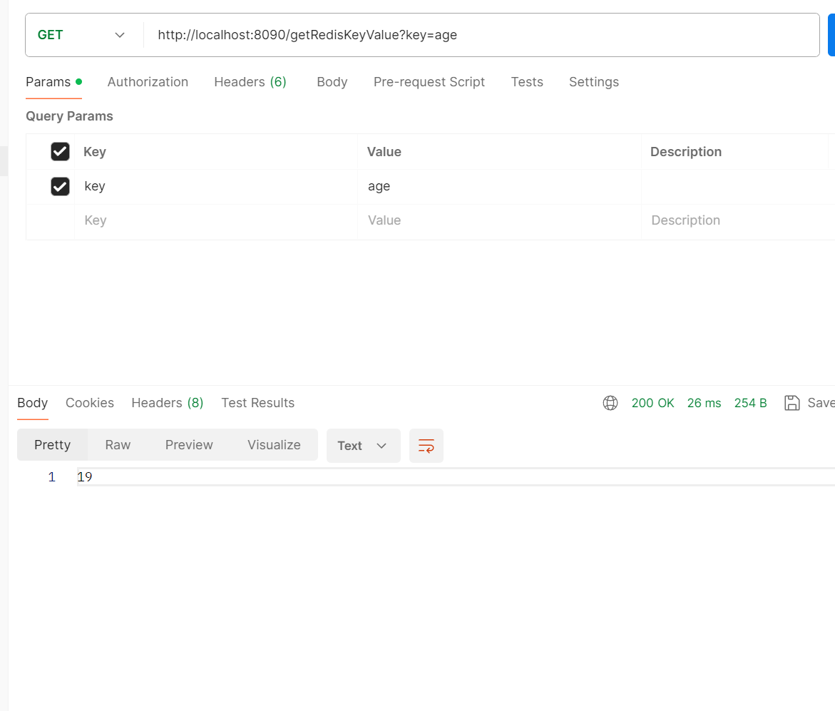 getRedisKeyValue age