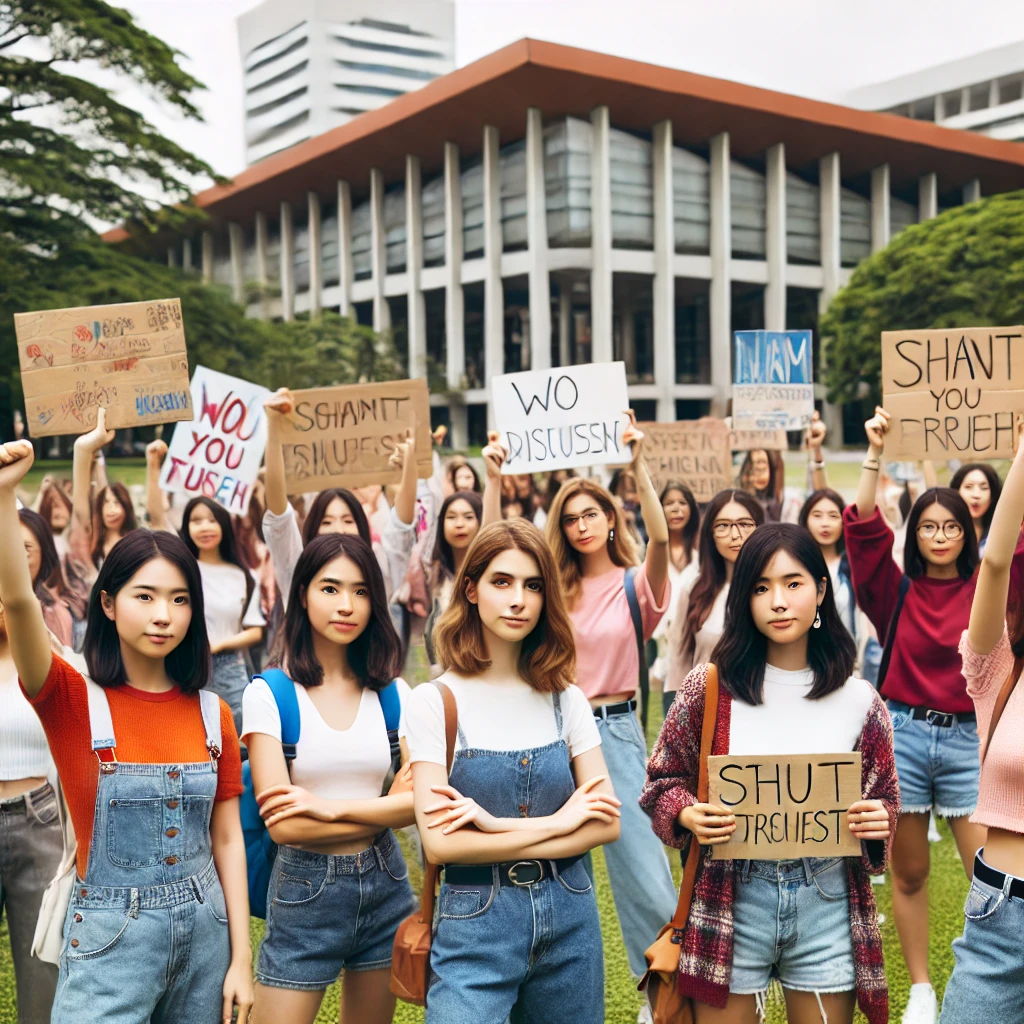 동덕여대 공학전환 반대 지지