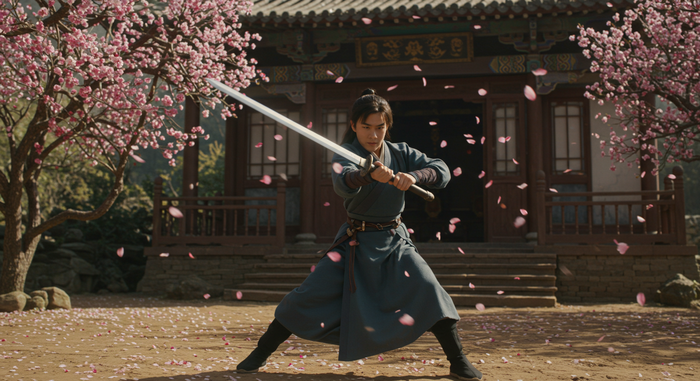 화산파는 매화로 유명하다.