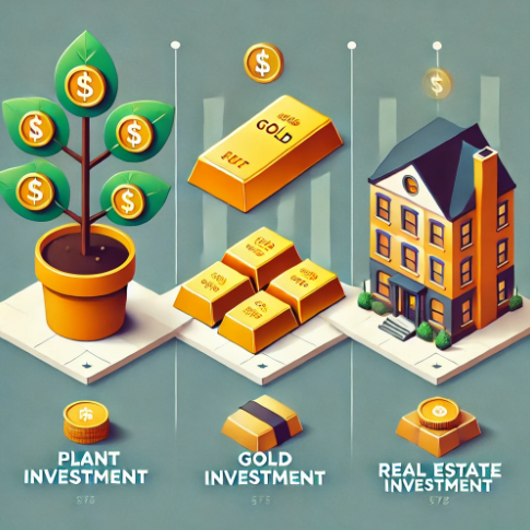 재테크 방식의 비교 이미지