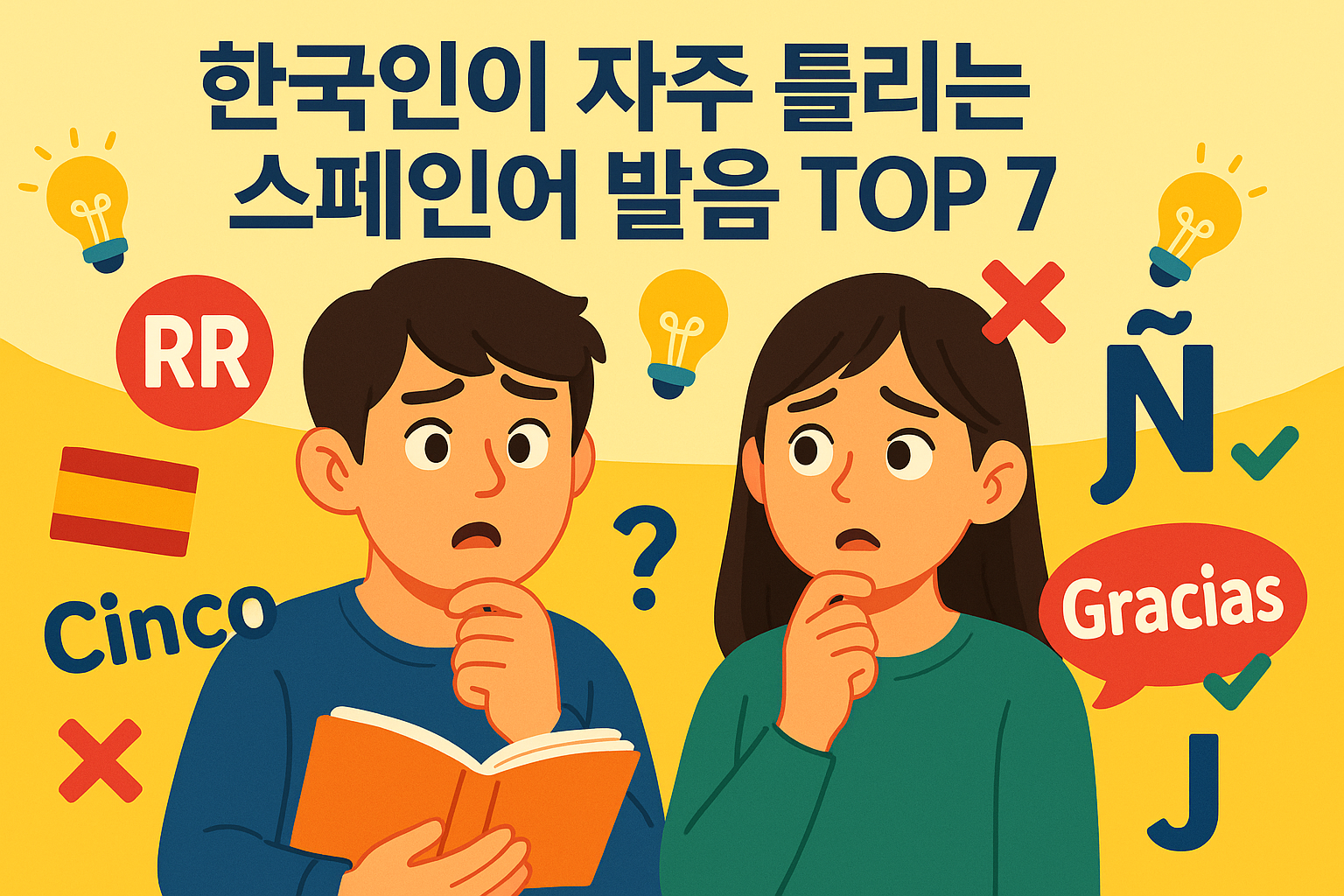 헷갈리는 스페인어 발음