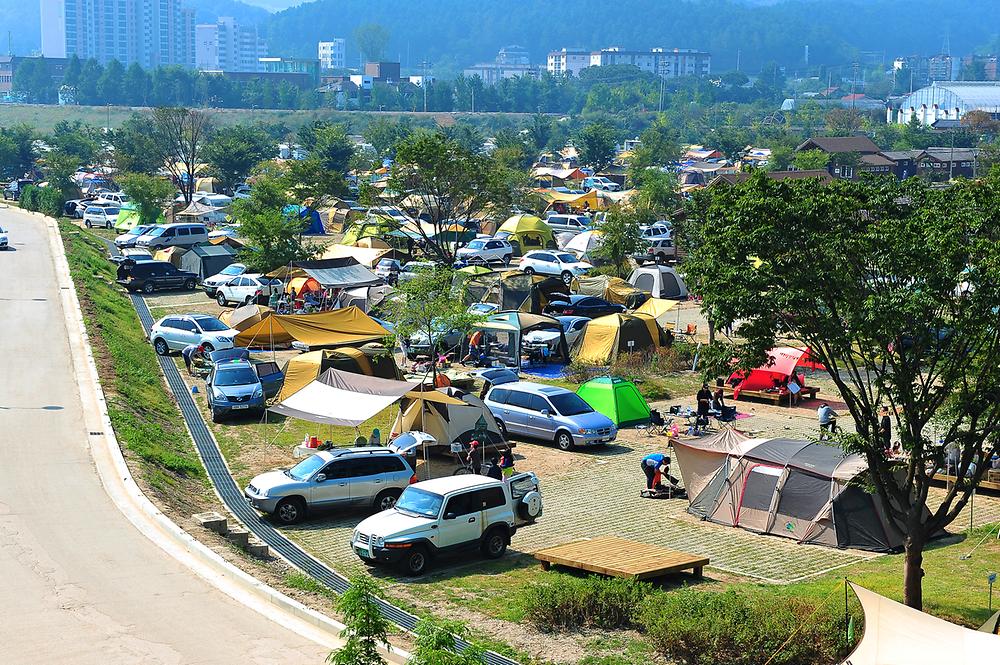 캠핑의 성지, 자라섬캠핑장 소개