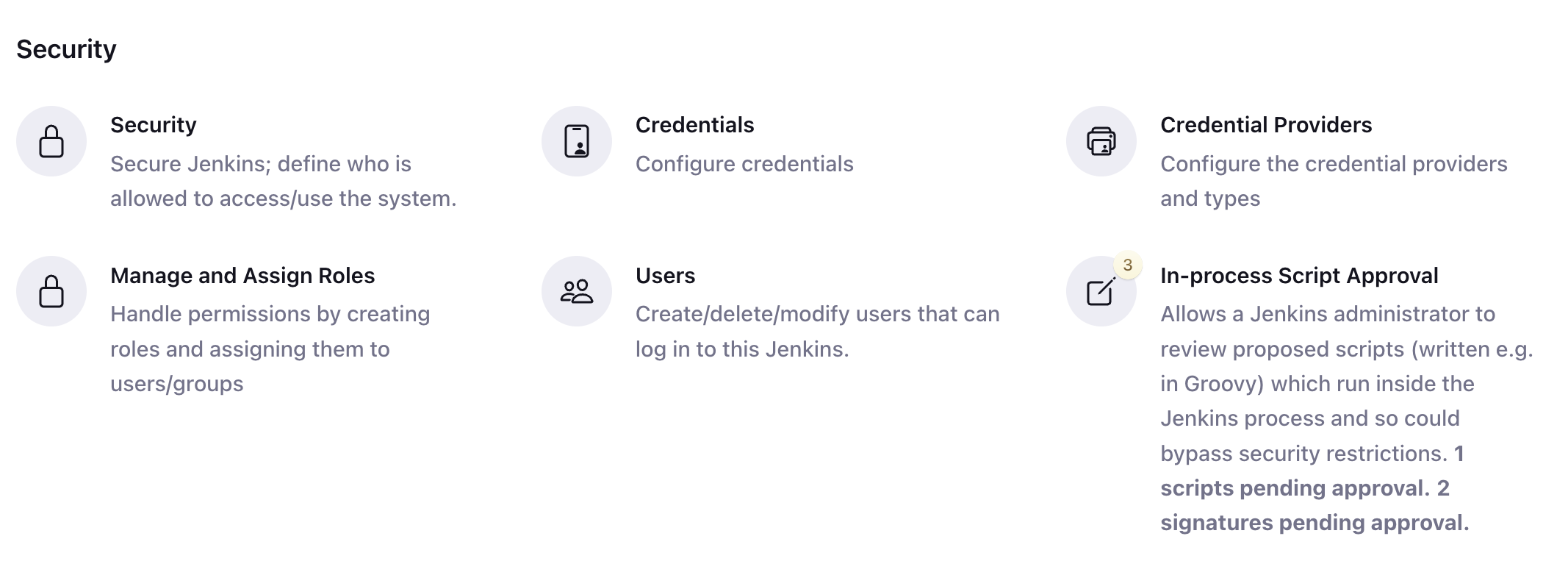 Jenkins Security Setting