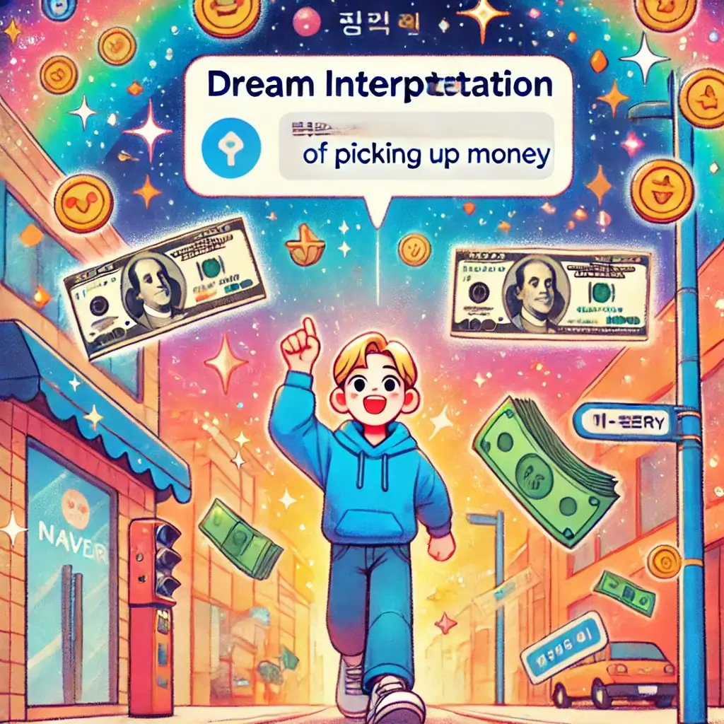돈을 줍는 꿈 해몽